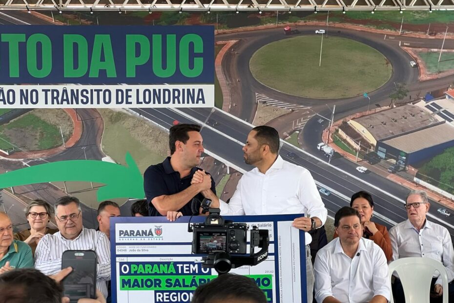 Maior do Brasil: governador assina decreto e piso regional do Paraná chega até R$ 2,2 mil