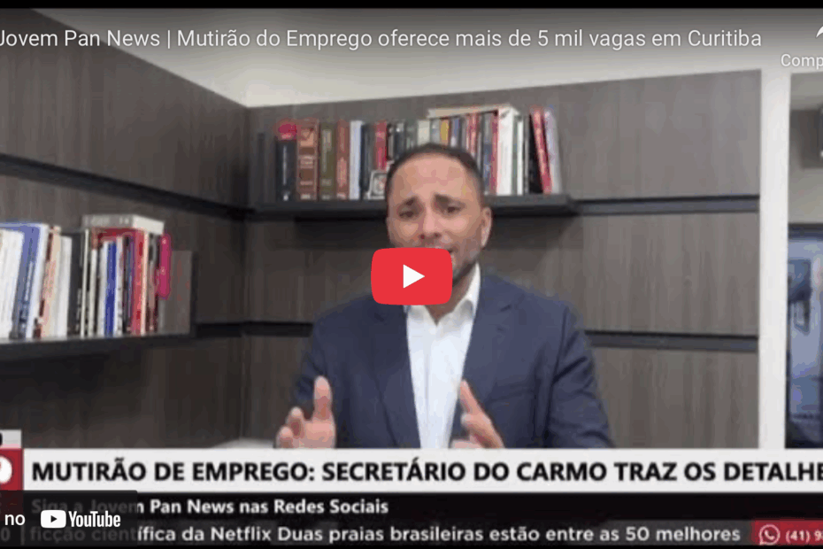 Mutirões de Emprego em Curitiba oferecem mais de 5 mil vagas no Mês do Trabalhador