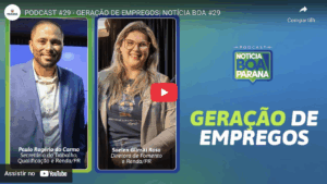 Secretário do Trabalho participa de podcast sobre pleno emprego no Paraná